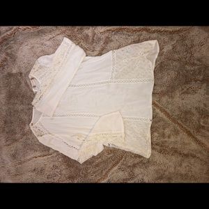 super cute white blouse